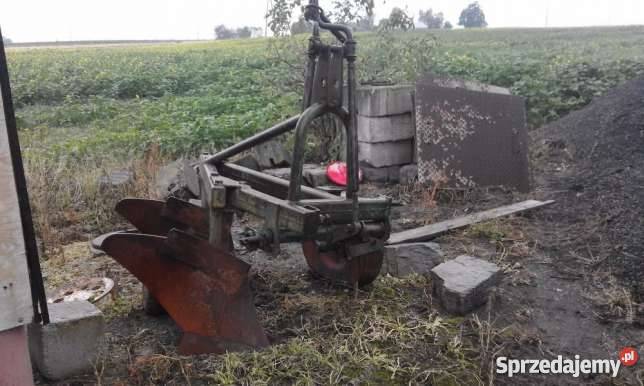 Pług 2 skibowy uszkodzony Pługi Golub-Dobrzyń