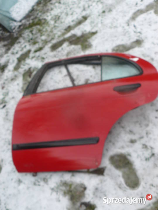 Drzwi lewe tylne Nissan Almera N15 9500 części blacharskie małopolskie Kraków sprzedam