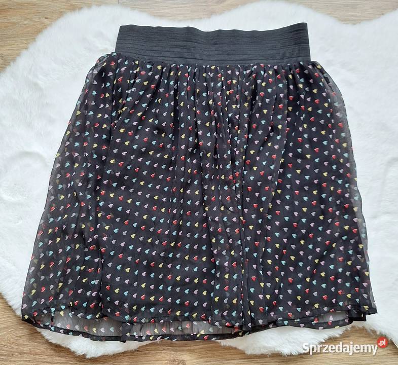 Lekka zwiewna spódniczka na gumce Atmosphere 36 Długość Mini Kraków