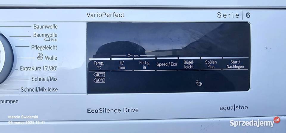 Pralka Bosch Serie 6 Vario Perfect z gwarancją wielkopolskie Szamotuły