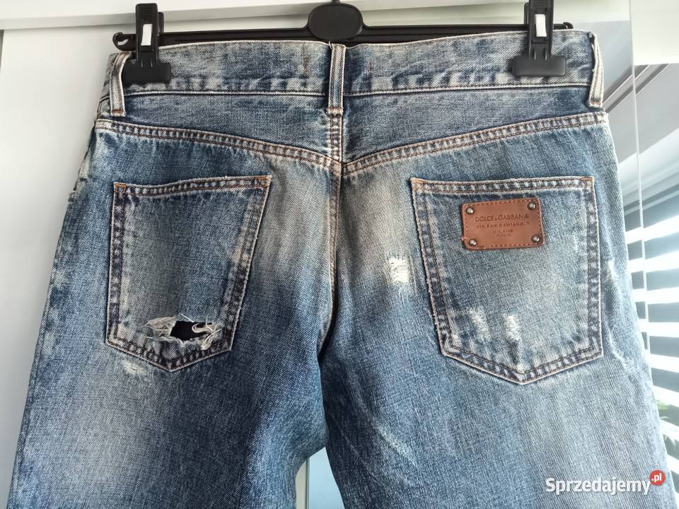 Spodnie męskie marki Dolce Gabbana Nowy Sącz