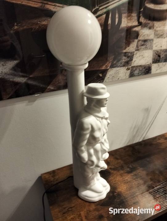 Lampa stołowa porcelana