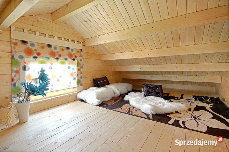 Domki drewniane z antresolą z poddaszem do 35m2 Katowice
