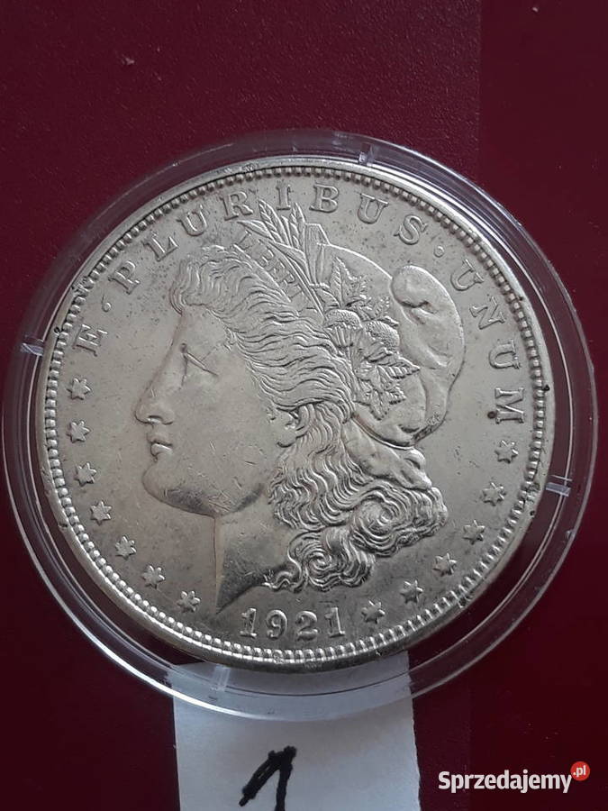 1 Dolar USA Morgan 1921 r 1 wielkopolskie Konin sprzedam