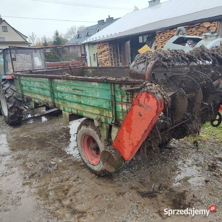 Mały Rozrzutnik obornika 25 tony do c330 mf