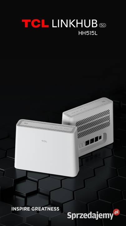 TCL LINKHUB 5G HH515L nowy z gwarancją idealny Internet i komunikacja Kołobrzeg