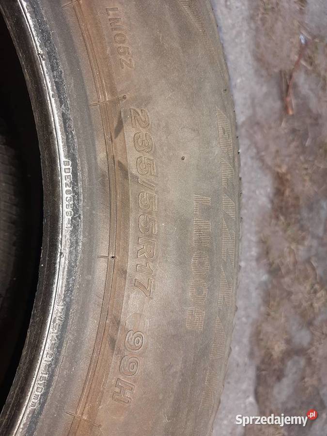 Opona 1 bridgestone blizzak lm005 23555 r17 Strzyżewice sprzedam
