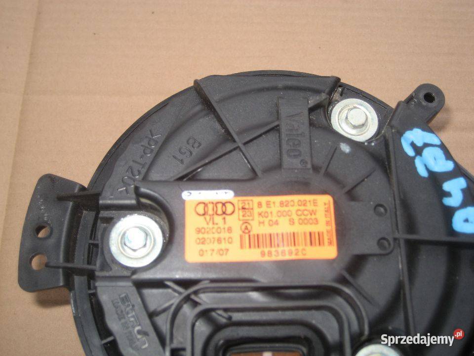audi a4 b7 0507r a4 b6 małysz wentylator silnik