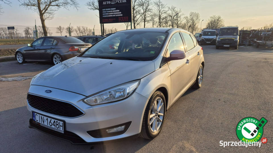 Ford Focus Lift 15TDCI 120 Zarejestrowany Mk3 srebrny