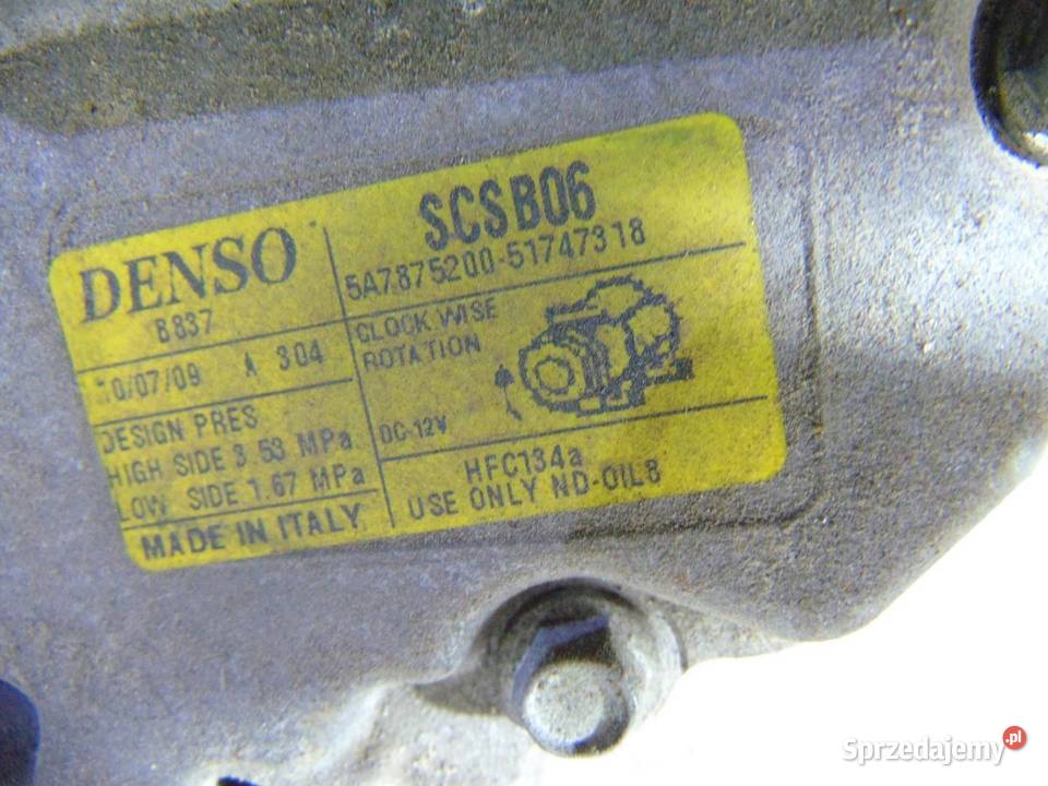SPRĘŻARKA KLIMATYZACJI FORD KA MK2 12 SCSB06