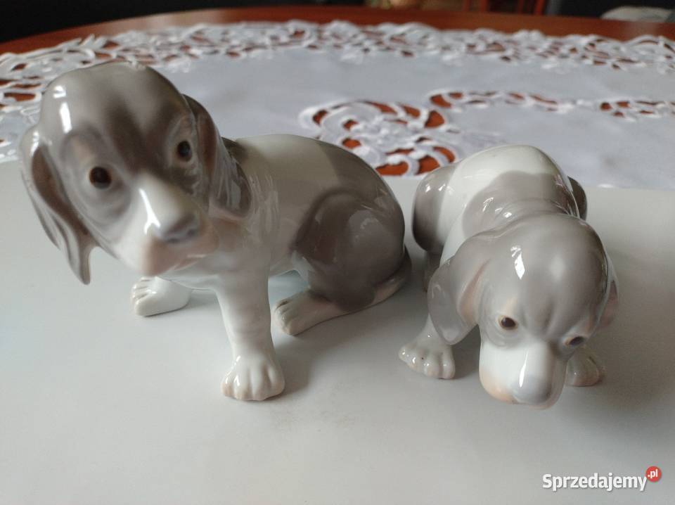 Figurki dwa pieski