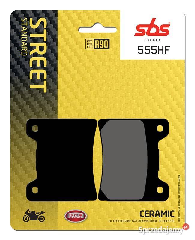 Klocki hamulcowe SBS 555HF YAMAHA XJR 1300 9901 lubuskie Trzciel sprzedam