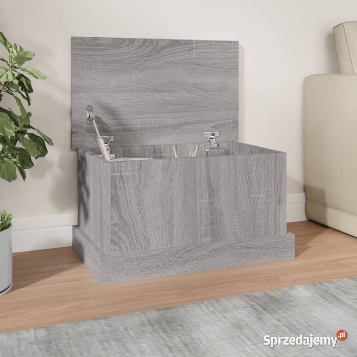 Skrzynia szary dąb sonoma 50x30x28 materiał mazowieckie Warszawa