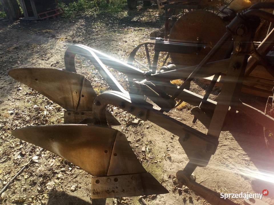 Pług dwuskibowy 2skibowy Strzeszkowice