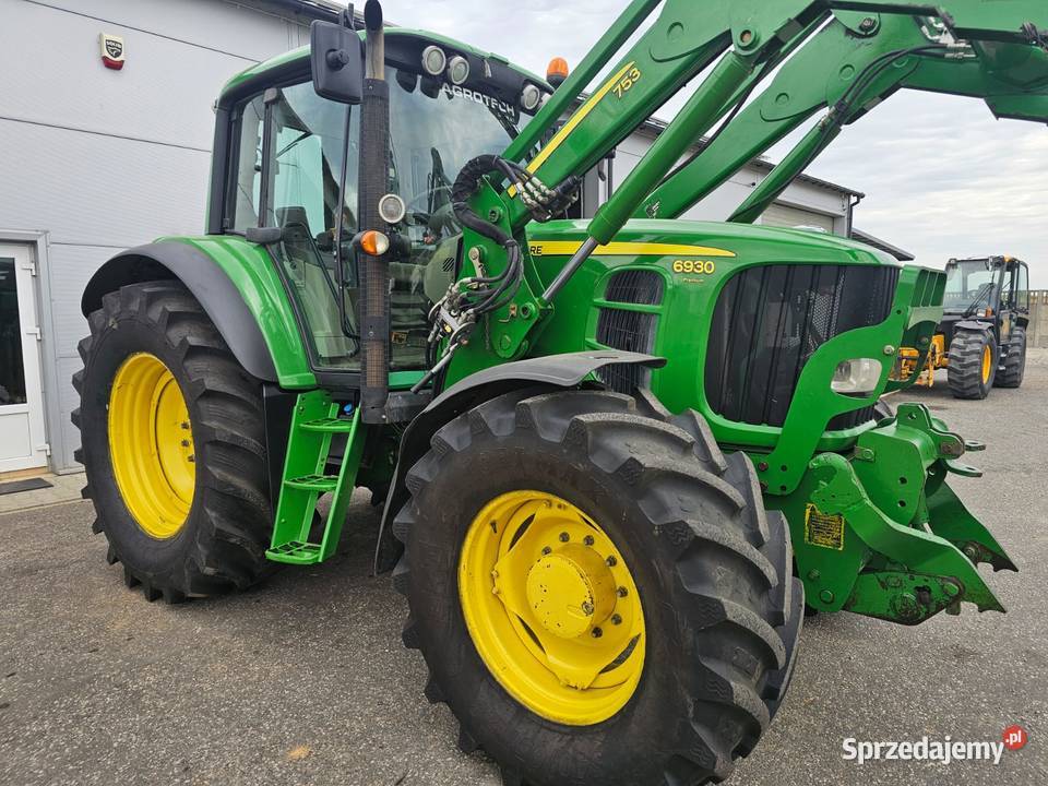 John Deere 6930 2011 160 TLS TUZ Ładowacz JD753 Gąsewo