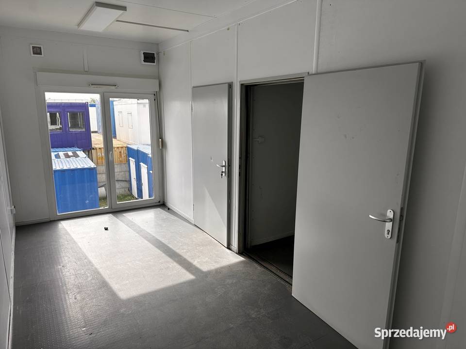 KONTENER BIUROWO MIESZKALNY WC PRYSZNIC 3 sprzedam
