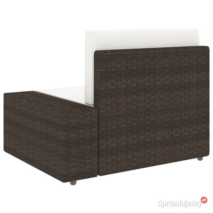 Sofa modułowa 3osobowa rattan PE brązowa WM49516 Warszawa sprzedam