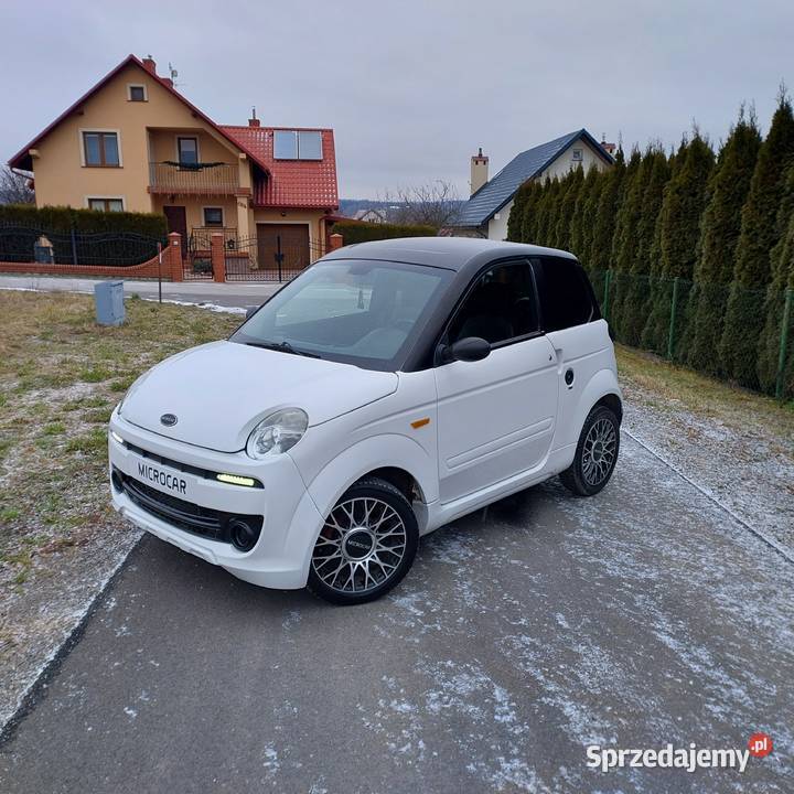 Microcar MGO 2019r Biały LEDY Alufelgi 14 lat Przemyśl