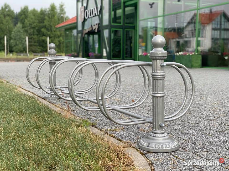 Żeliwny stojak na rowerowy Gołdap sprzedam