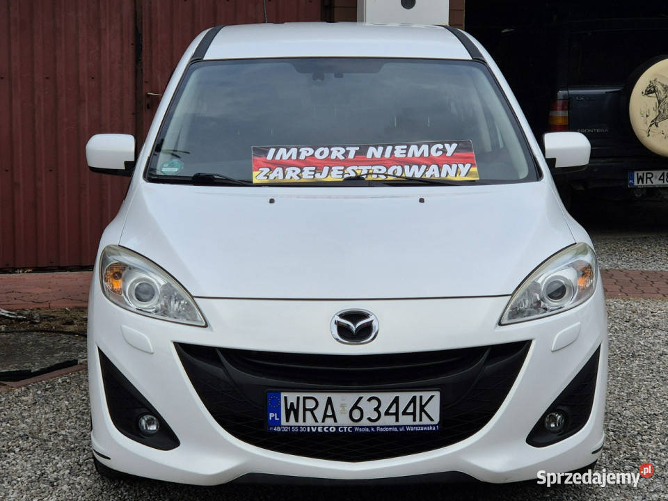 Mazda 5 18B 2012 Rej 7 Osób Przebieg 133 Z Zarejestrowany w Polsce Radom sprzedam