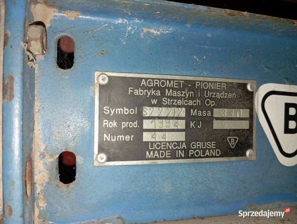 Sadzarka Agromet s2222 nieuszkodzony Lubień Kujawski