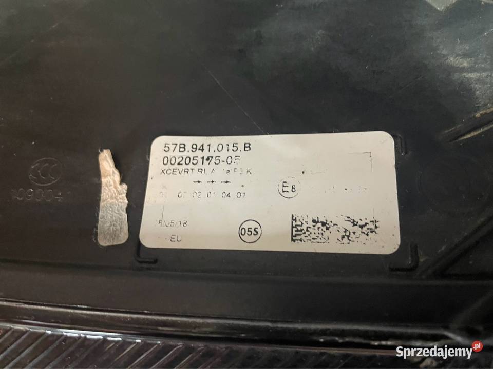 Reflektor lewy Skoda Kodiaq wielkopolskie