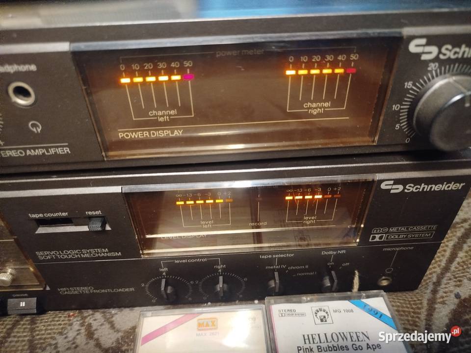 Retro wieża Schneider Tuner Wzmacniacz Zgierz