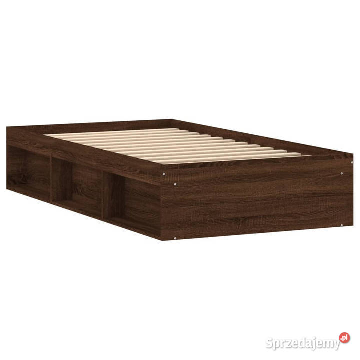 Rama łóżka brązowy dąb 100x200 WM3203837 sprzedam