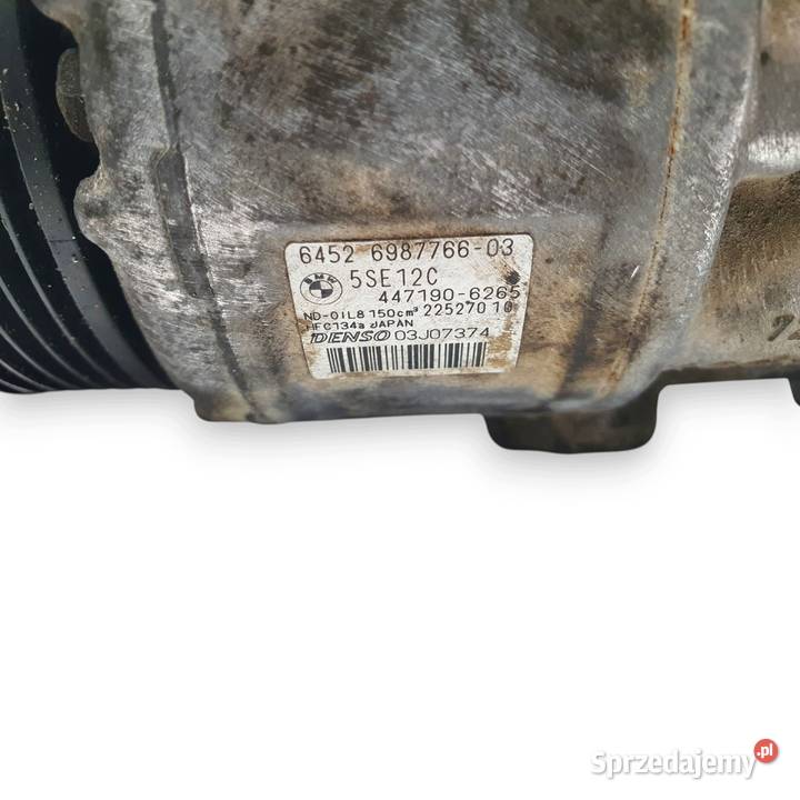 SPRĘŻARKA KLIMATYZACJI BMW 5 E60 3 E90 X3 E83 Chełm