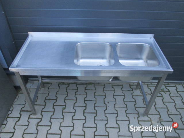 Zlew 2 Komory Dwukomorowy Stal Nierdzewna Ostrów Wielkopolski