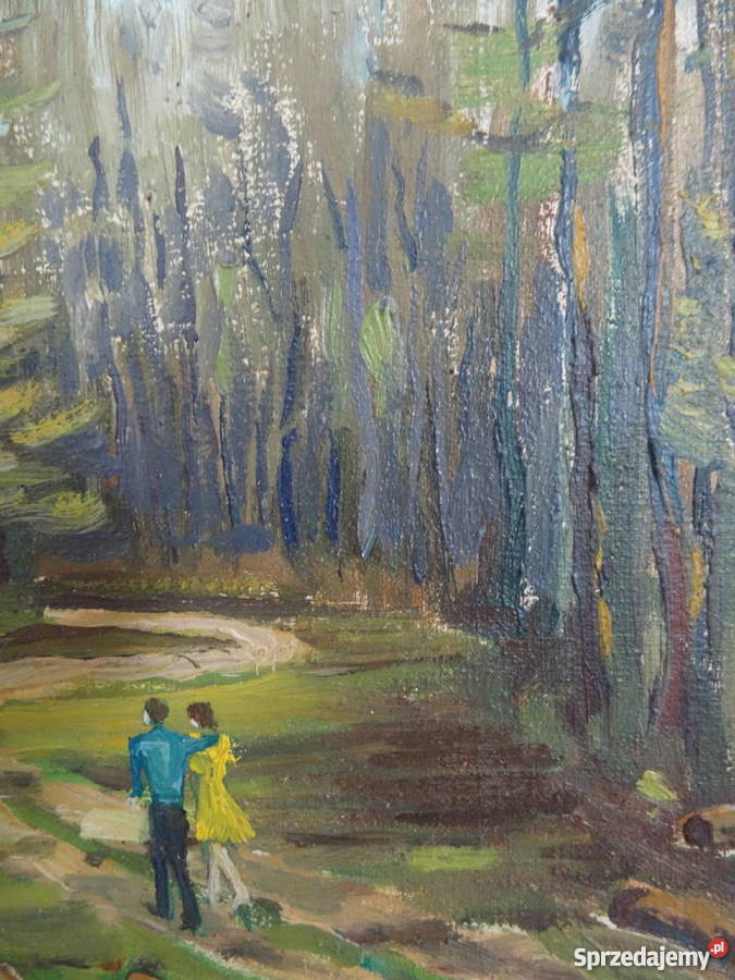 Obraz olejny Budzyń