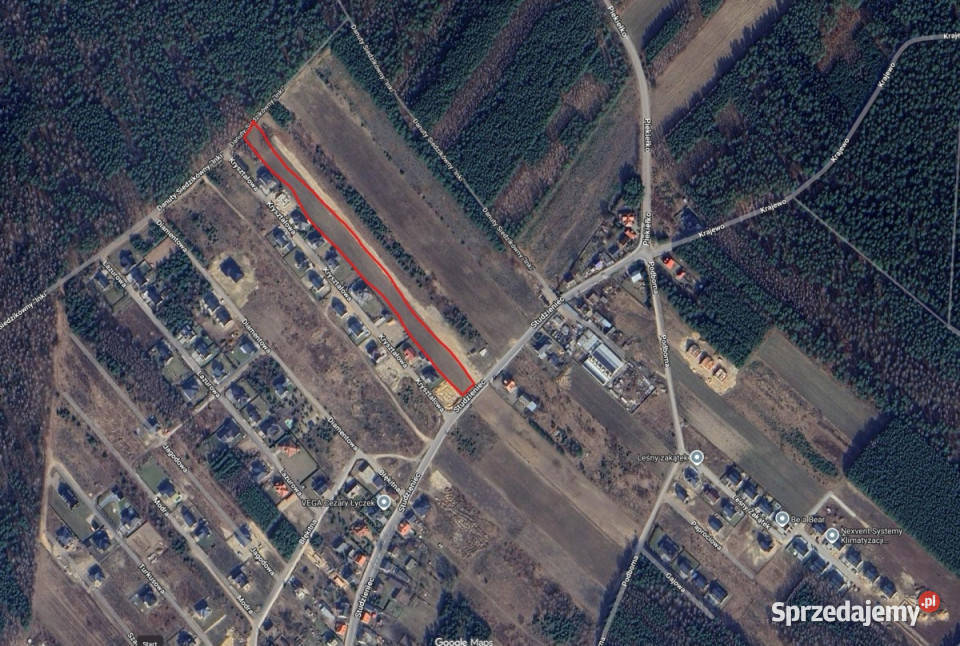 Sprzedam działki Mława 800m2 287zł/m2