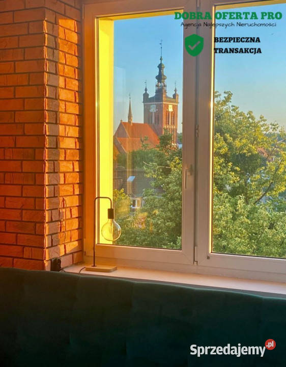 2 pokoje w centrum Gdańska z widokiem na pomorskie Gdańsk