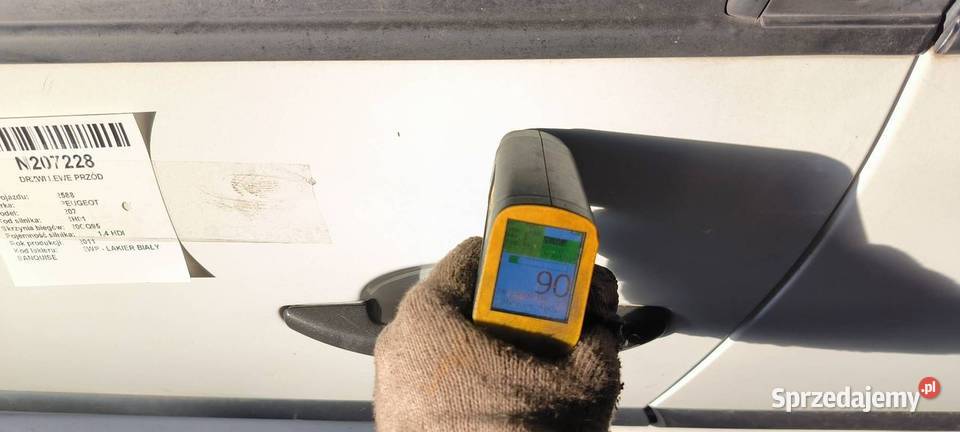 DRZWI LEWE PRZÓD PEUGEOT 207 EWP Lipno