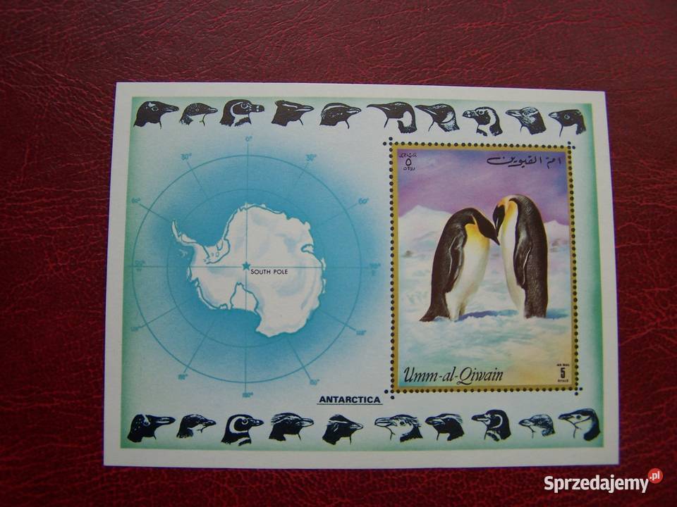 Umm Al Qiwain ZEA MNH 1972 Fauna Pingwiny Tychy