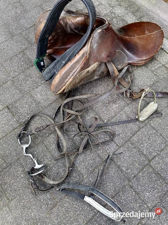 Siodło do jazdy konnej wędzidełko Wołomin