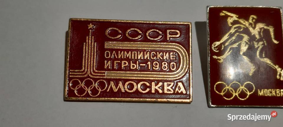 odznaki 3 Olimpiada Moskwa 1980 Rosja ZSRR 6