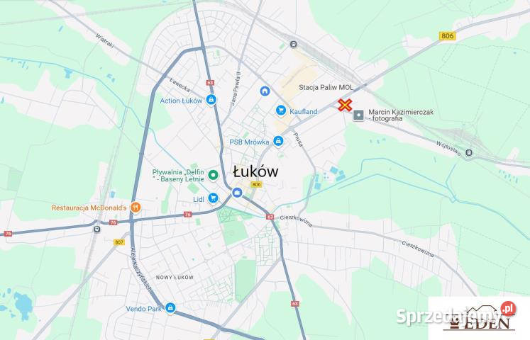 wynajmu lokalu 120m2 Siedlce 11go Listopada lubelskie Łuków