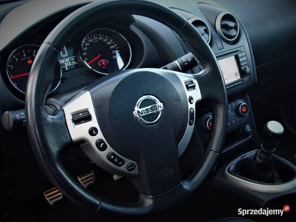 Nissan Qashqai2 20 140 benzyna skóra chrom centralny zamek mazowieckie Radom