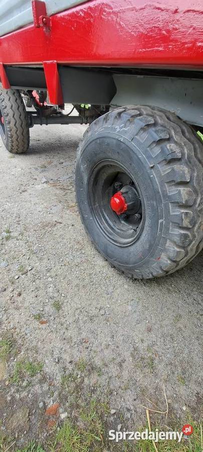 Sprzedam przyczepę 6 tonowa Lusina