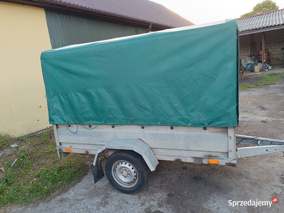 Przyczepka Neptun pro z daszkiem Bieliny