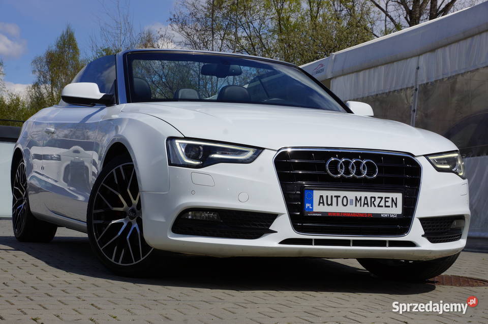 Audi A5 20 TDI CR 177 Cabrio Lift SLine BO Navi sprzedam