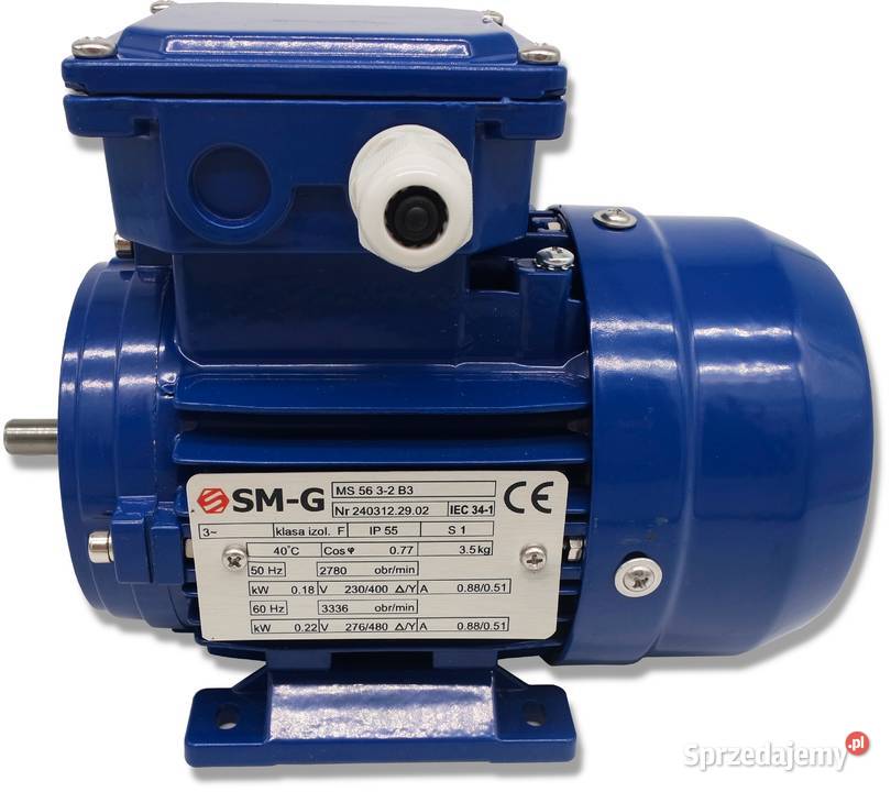 SILNIK Elektryczny 018kW 230400V 2780 OBR Hydraulika Solec Kujawski sprzedam