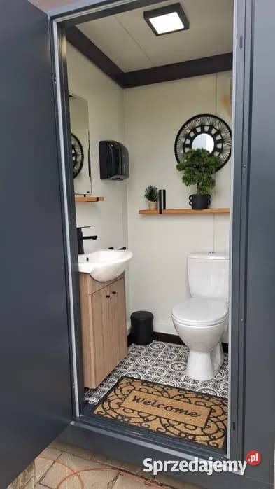 Kontener sanitarny pojedyńczy wc Warszawa