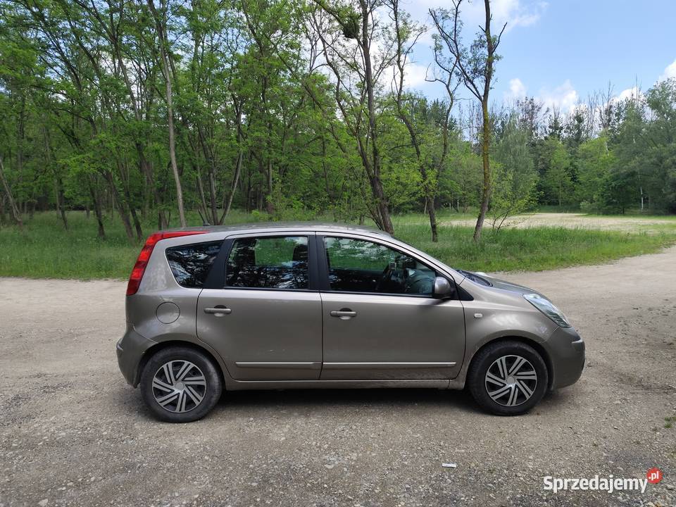 Nissan Note 15dci 2008 nawigacja kamera cofania Nissan Gliwice