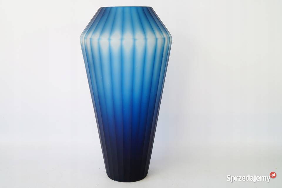 Nowoczesny szklany wazon DESIGN 16 ciekawy Gizałki