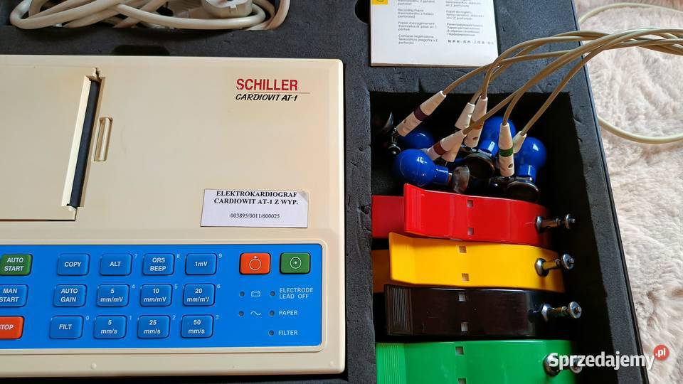 EKG Elektrokardiograf Schiller Cardiovit AT1 Żory sprzedam