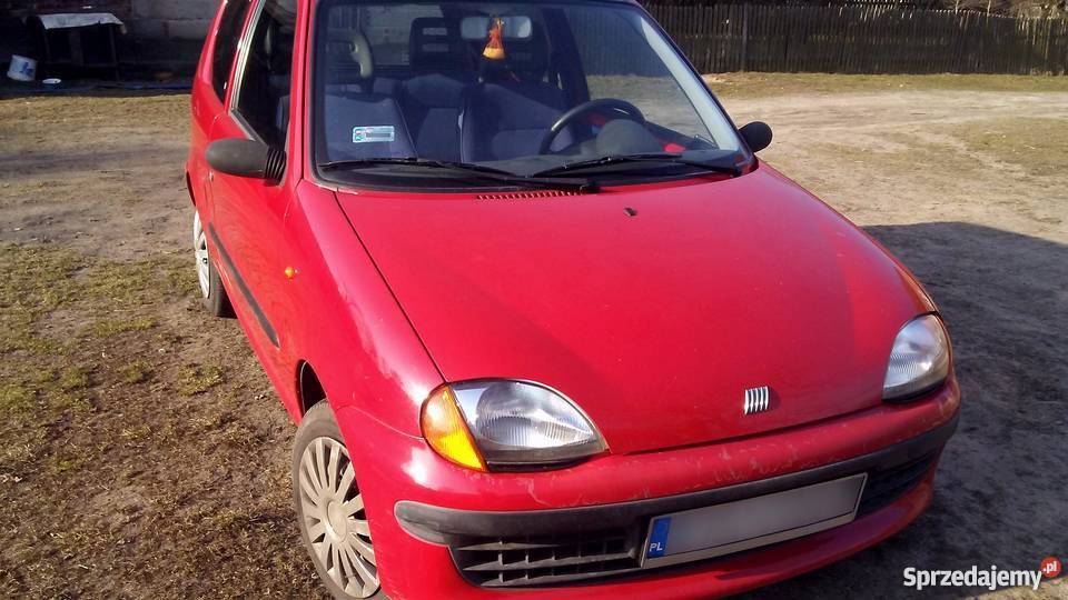 FIAT SEICENTO Niski Przebieg Nowy Akumulator wielkopolskie Niniew