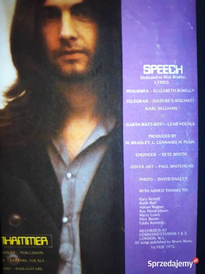 Archiwum blues rocka STEAMHAMMER Speech 1972 podkarpackie Rzeszów