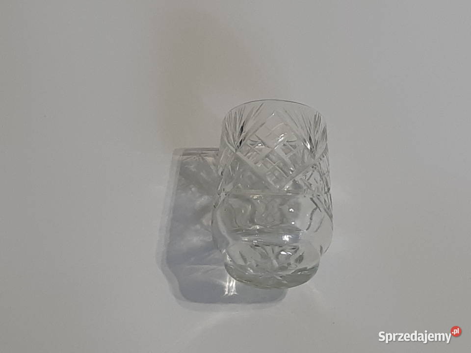 Kieliszki kryształowe PRL Niemce